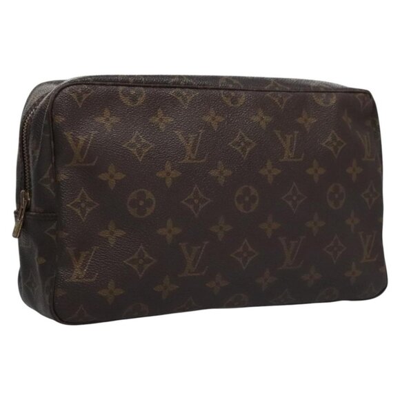 LOUIS VUITTON Monogram Trousse Toilette 28 Clutch Bag - Picture 1 of 15